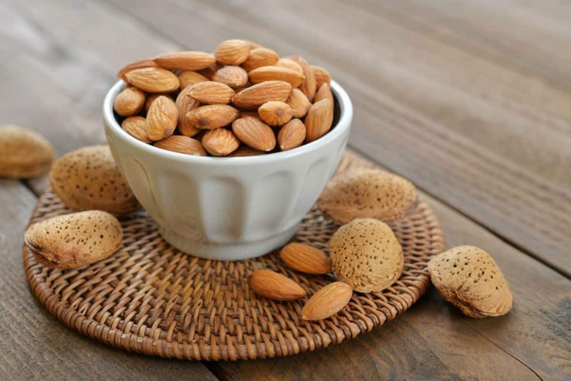 Almond export from India