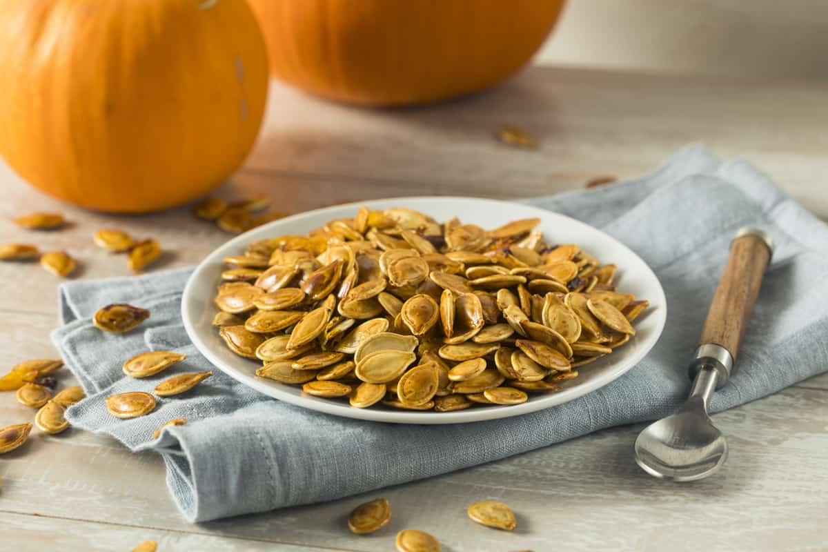  Hybrid Pumpkin Seeds; Light Green Vitamins Minerals Nutrition Iron Sources 