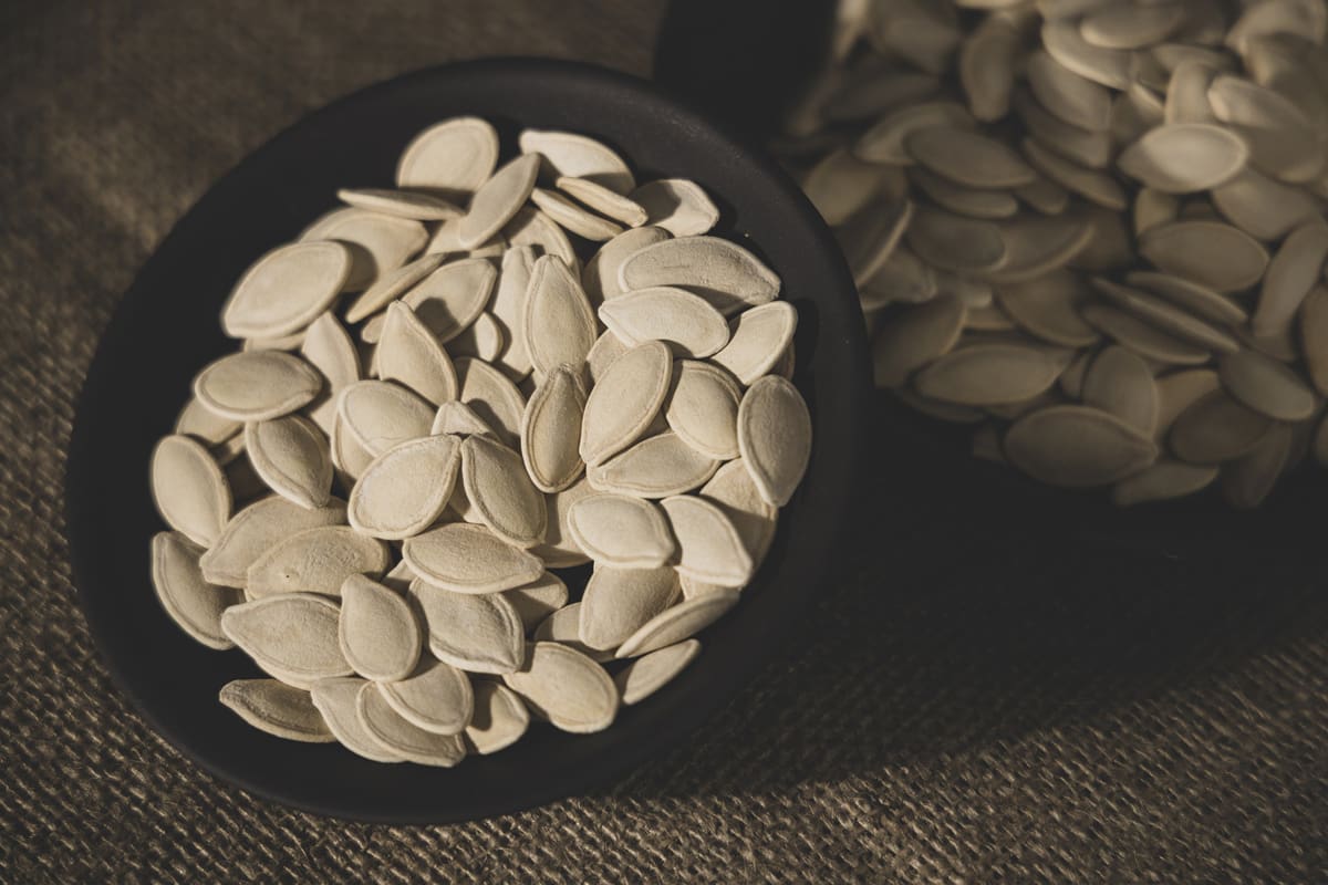  White Pumpkin Seeds (Pepita) Antioxidants Magnesium Zinc Fatty Acids Source 