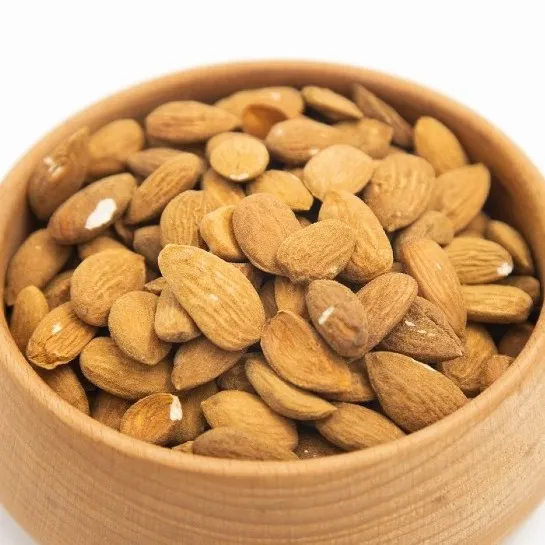 raw almonds in shell