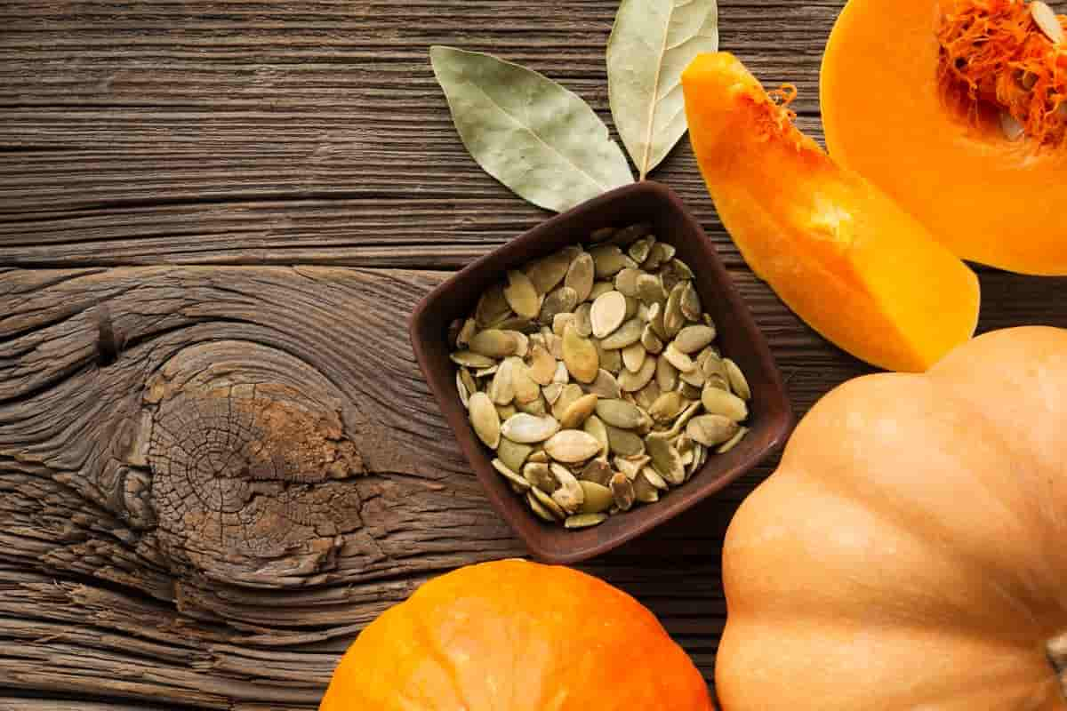 pumpkin seeds iron content